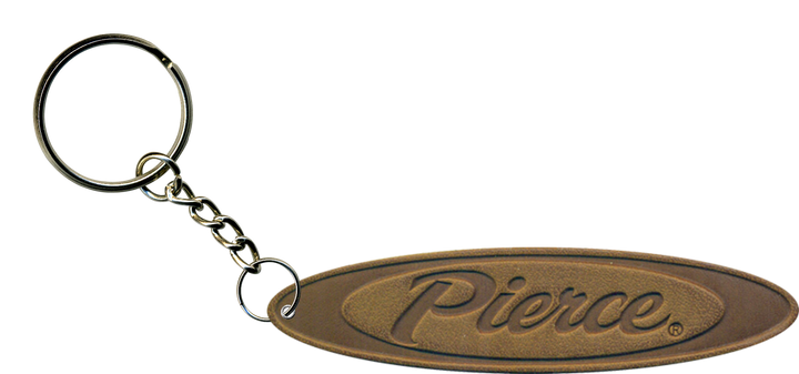 Leather Patches Key Chain