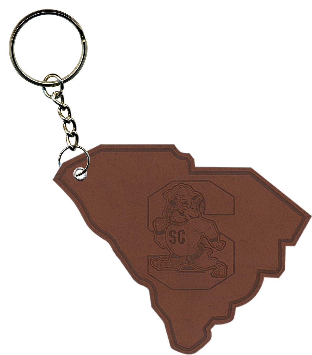 Leather Patches Key Chain